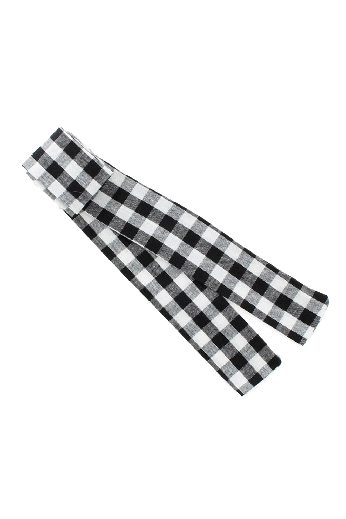 TUBULAR VICHY NEGRO