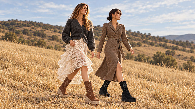 Duna: botas y botines de invierno de serraje | Vidorreta