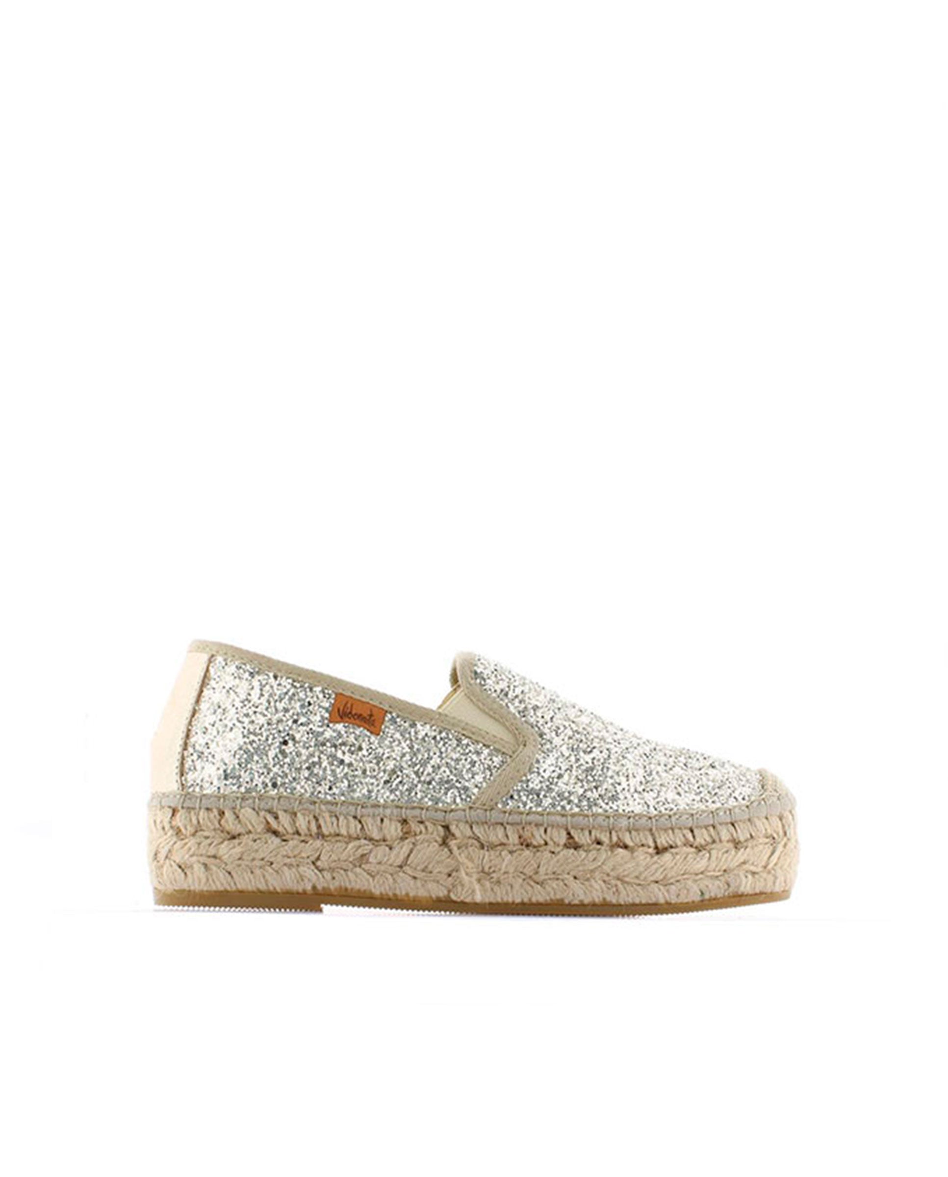 SLIPPER EN GLITTER HIELO MERCE DOBLE