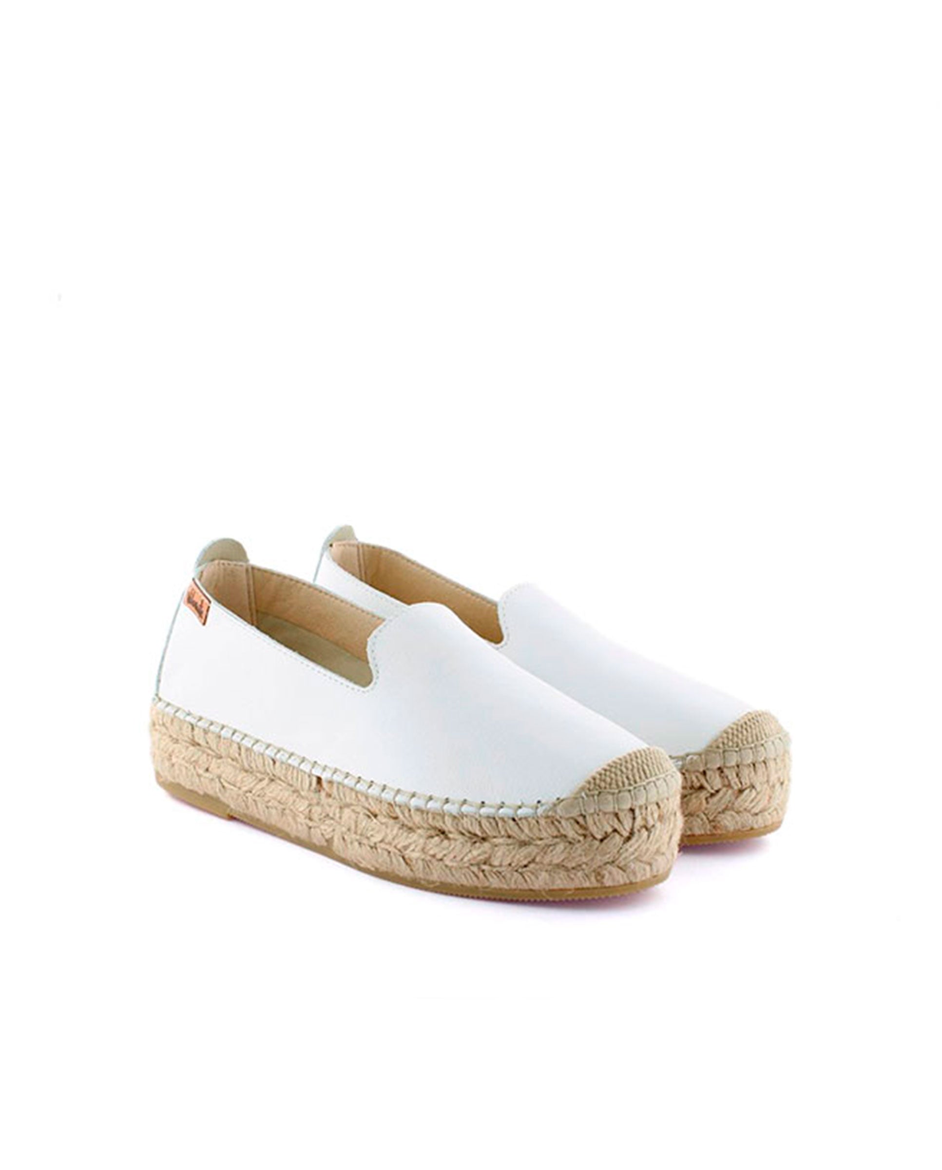 SLIPPER EN NAPA BLANCO MERCE DOBLE