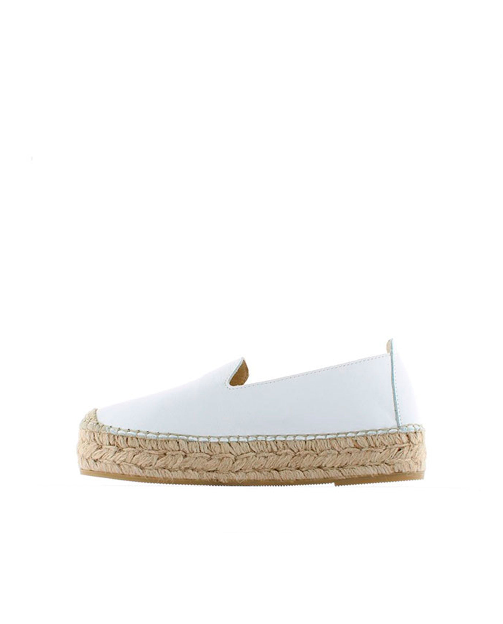 SLIPPER EN NAPA BLANCO MERCE DOBLE