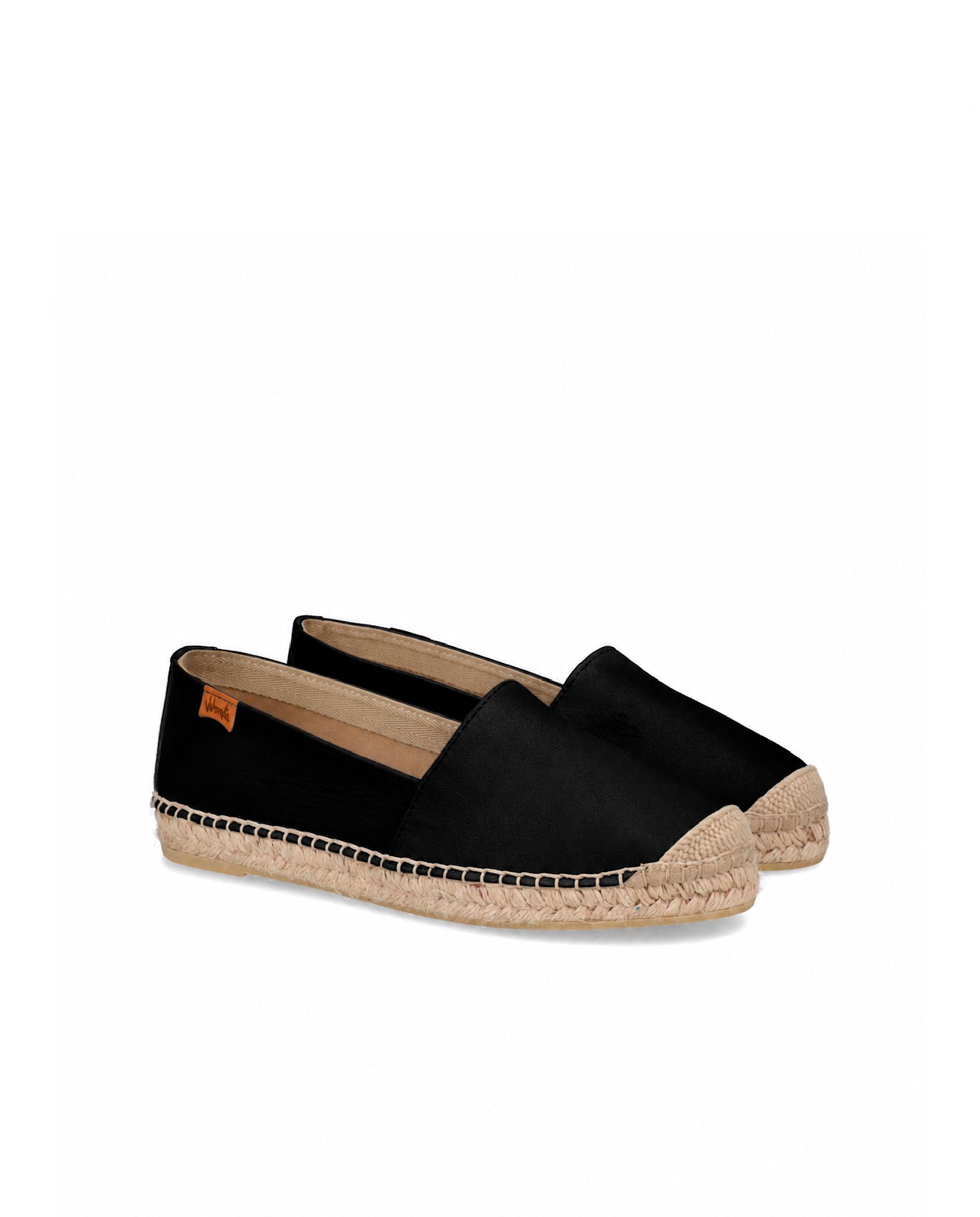 SLIPPER EN NAPA NEGRO PITIUSA