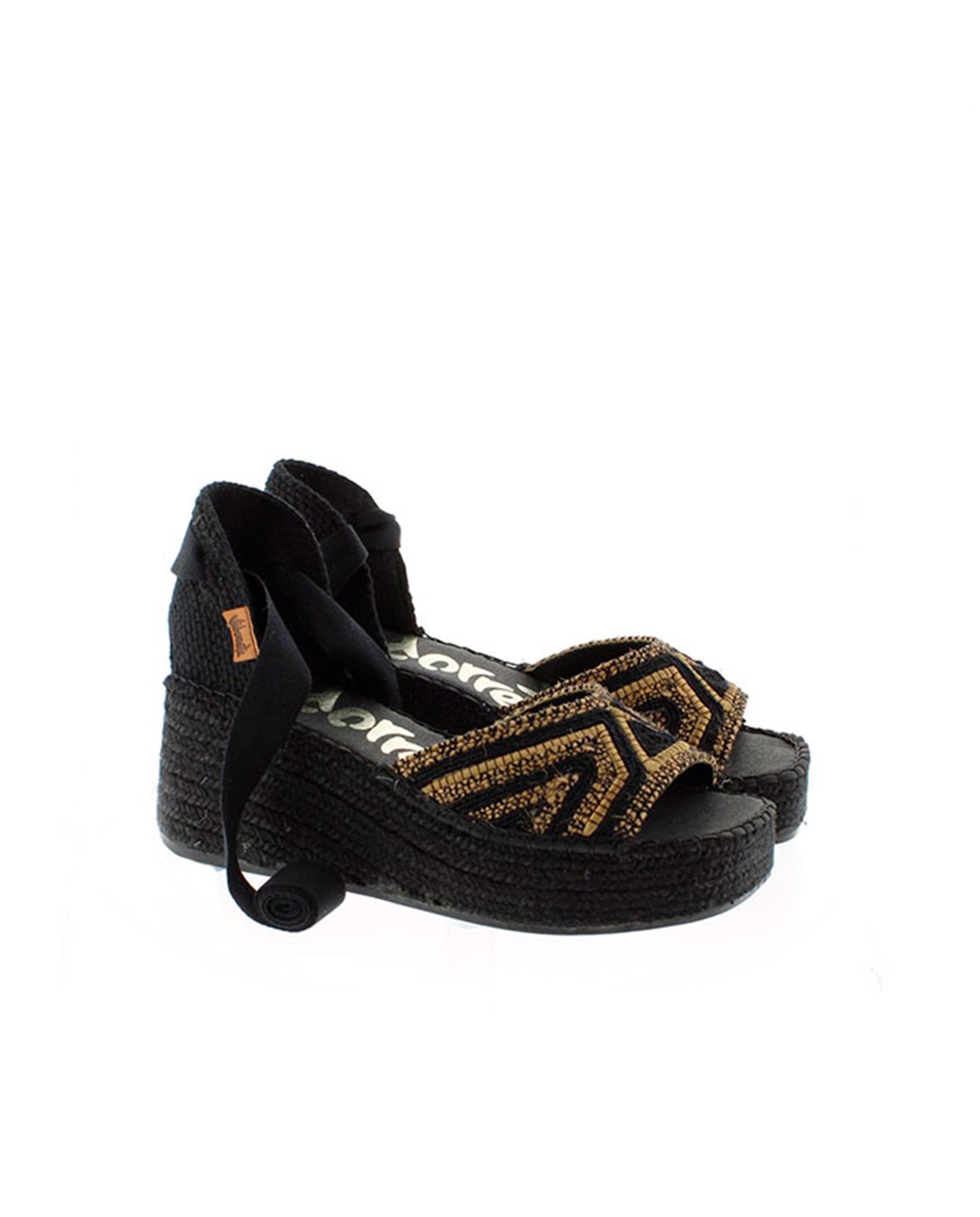 SANDALIA DAMA NEGRO VINCI