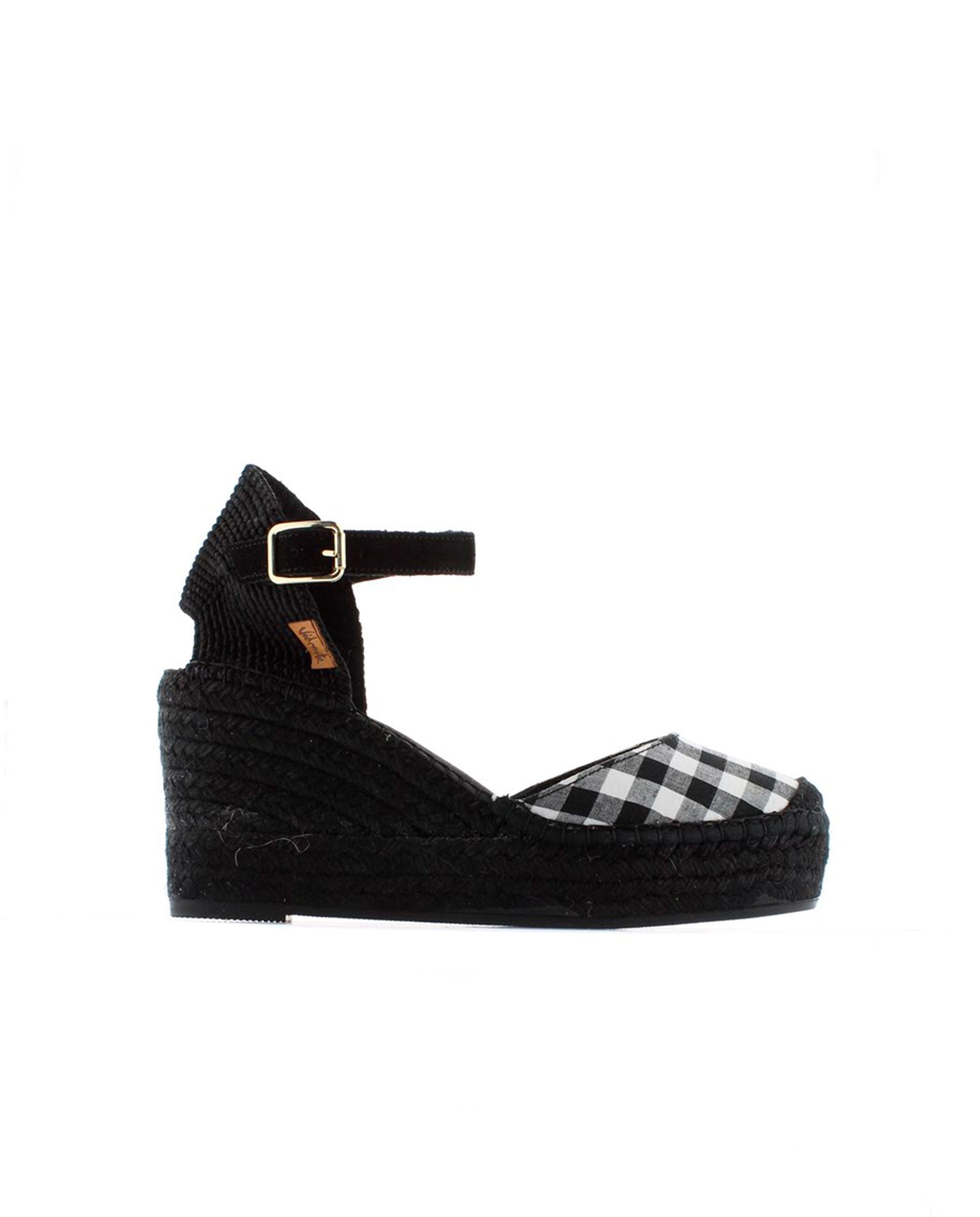 Sandalia vichy negro Tilo 5