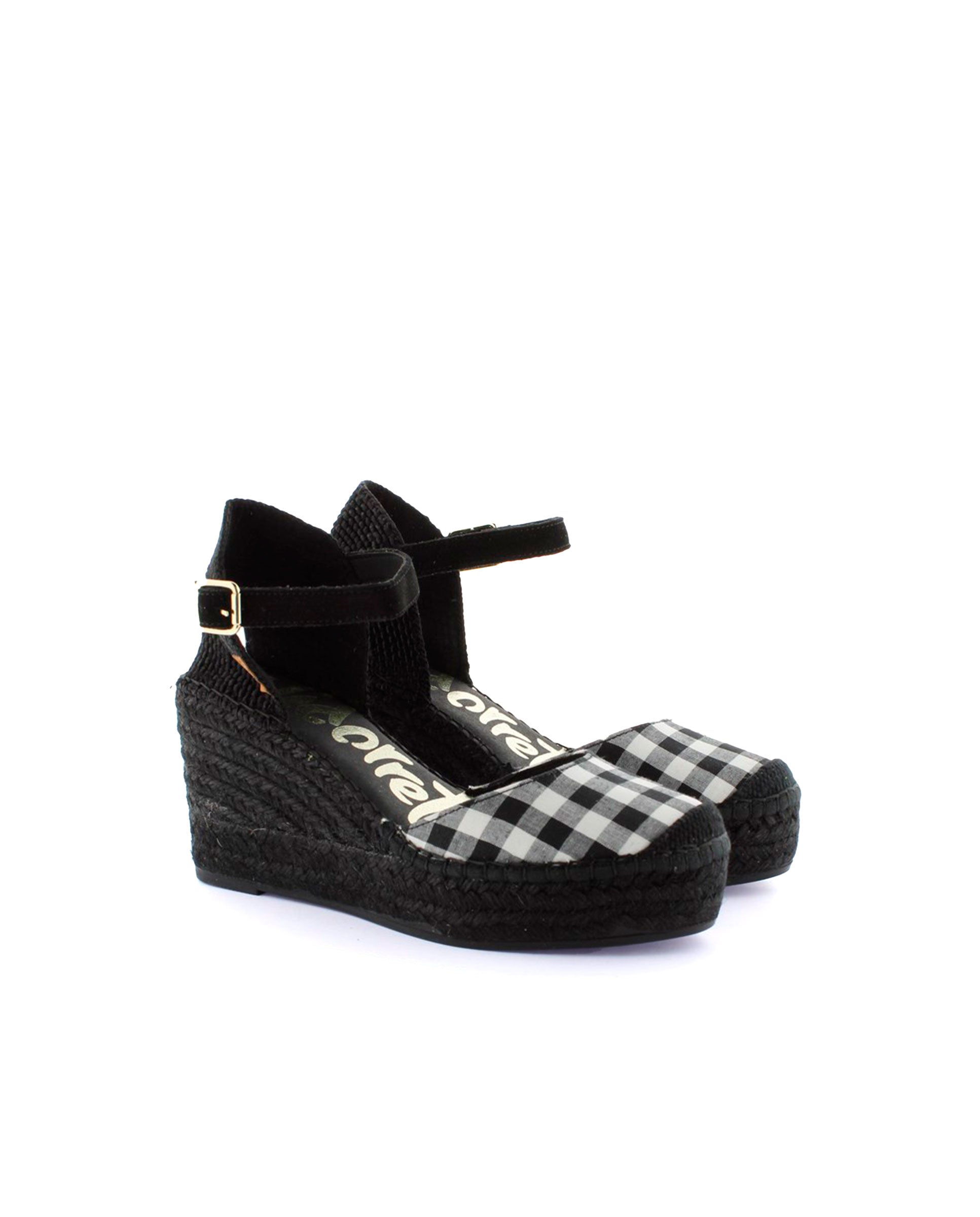 Sandalia vichy negro Tilo 5