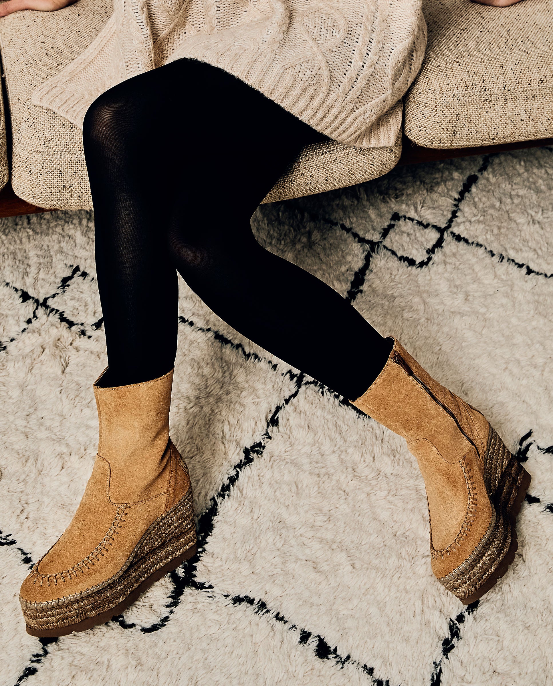 Camel suede boot Tilo 5