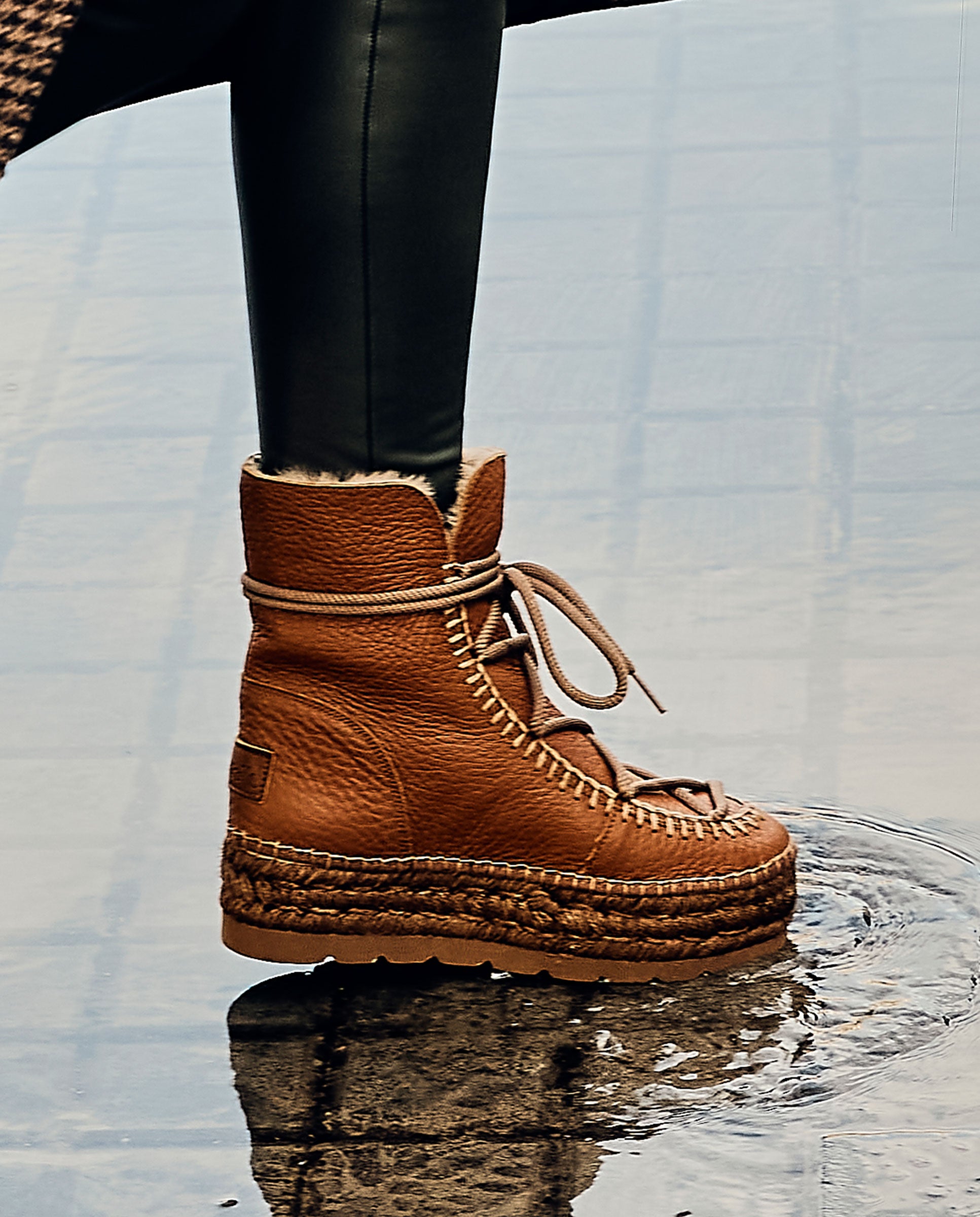 Camel bost platform boot Merce Doble