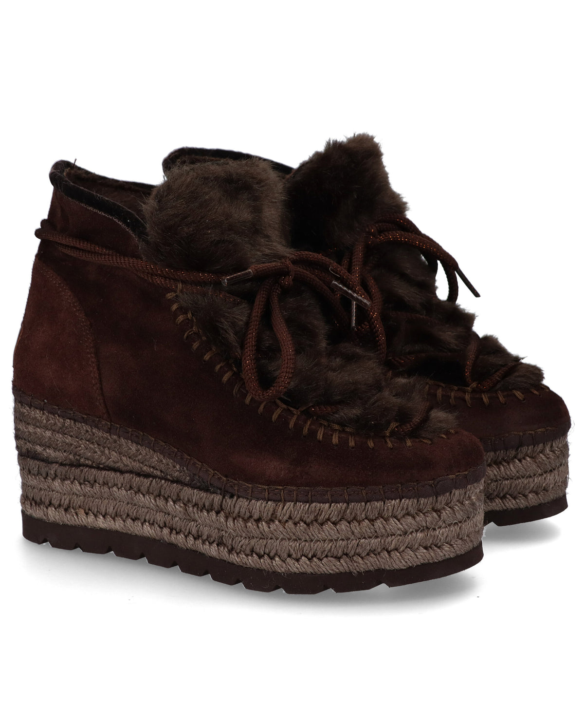 BOTA BAJA EN SERRAJE MARRÓN CRETA