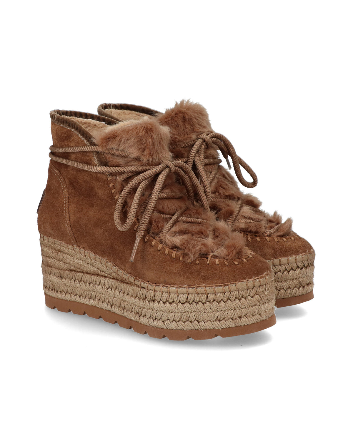 BOTA BAJA EN SERRAJE TAUPE CRETA