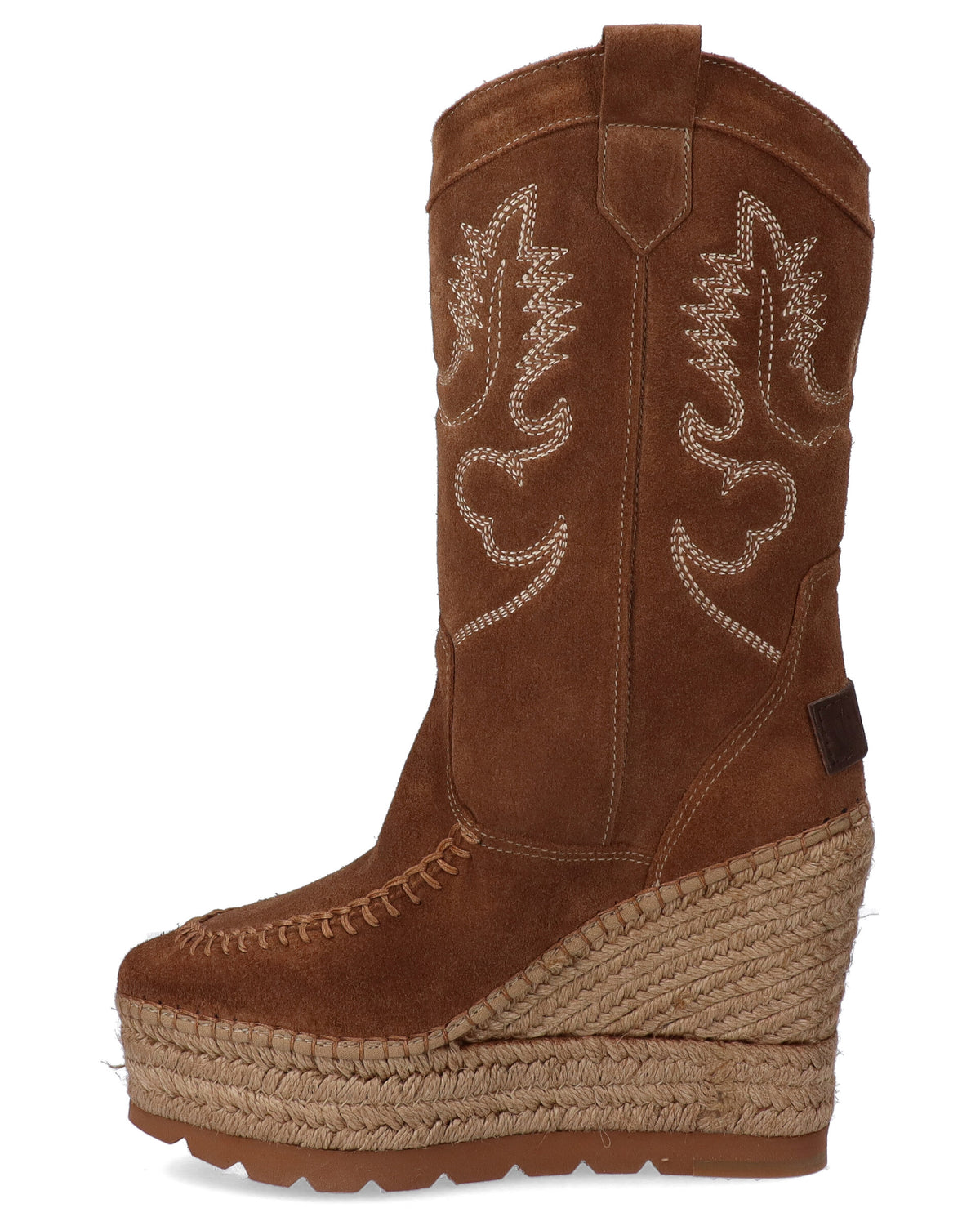 BOTA COWBOY EN SERRAJE TAUPE TILO 7
