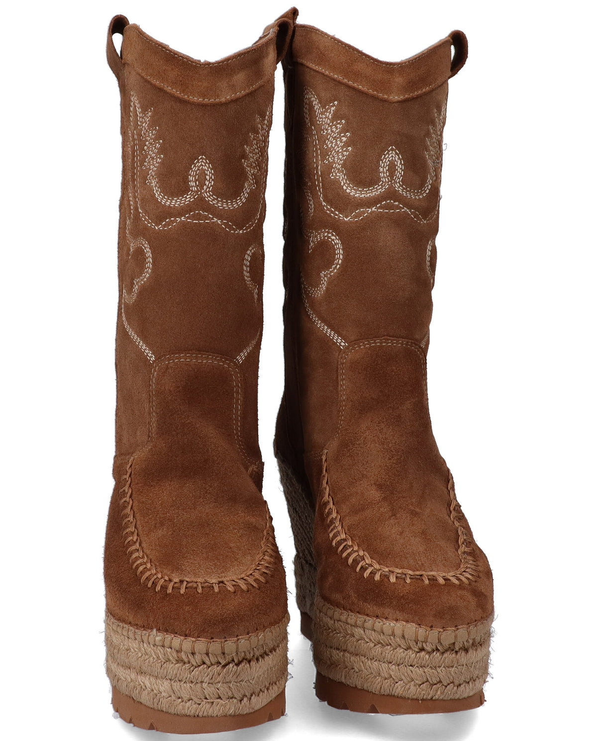 BOTA COWBOY EN SERRAJE TAUPE TILO 7
