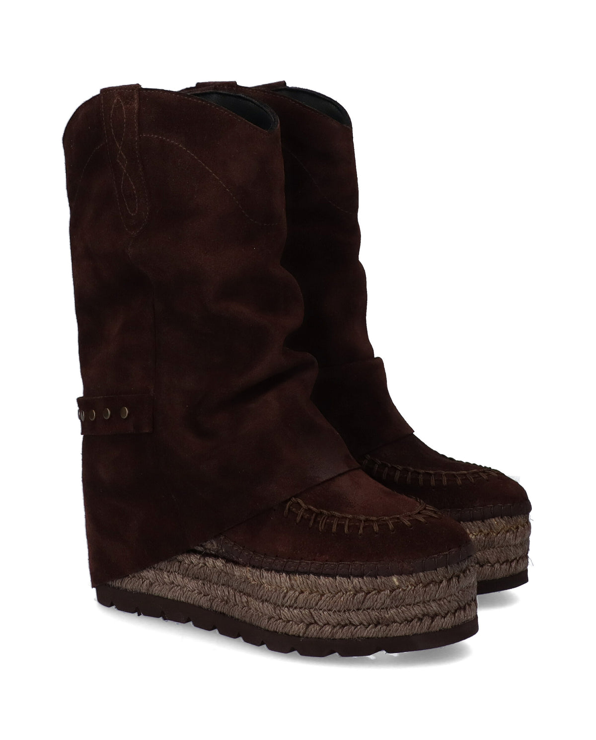 BOTA CUBIERTA SERRAJE MARRON CRETA