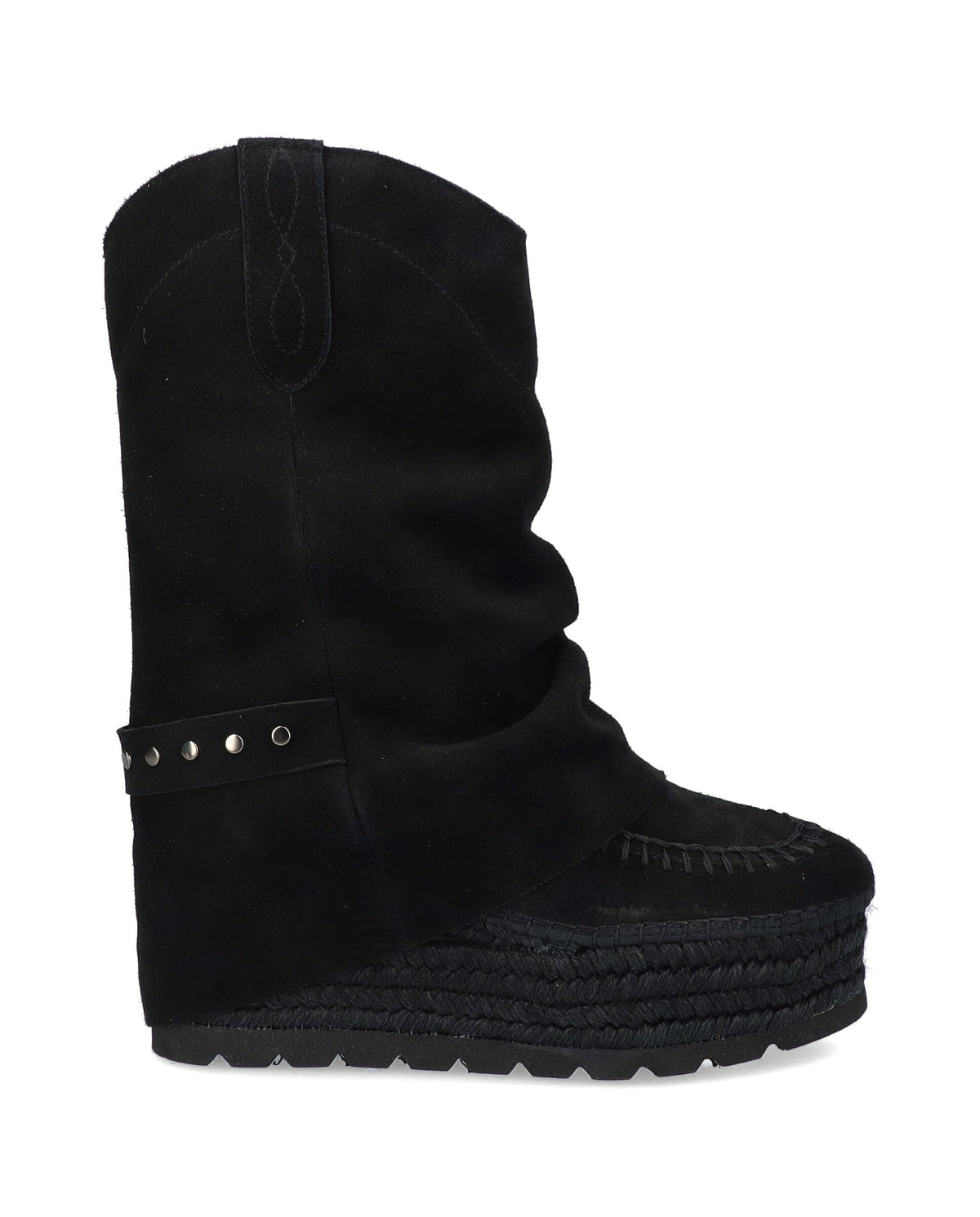 BOTA CUBIERTA SERRAJE NEGRO CRETA