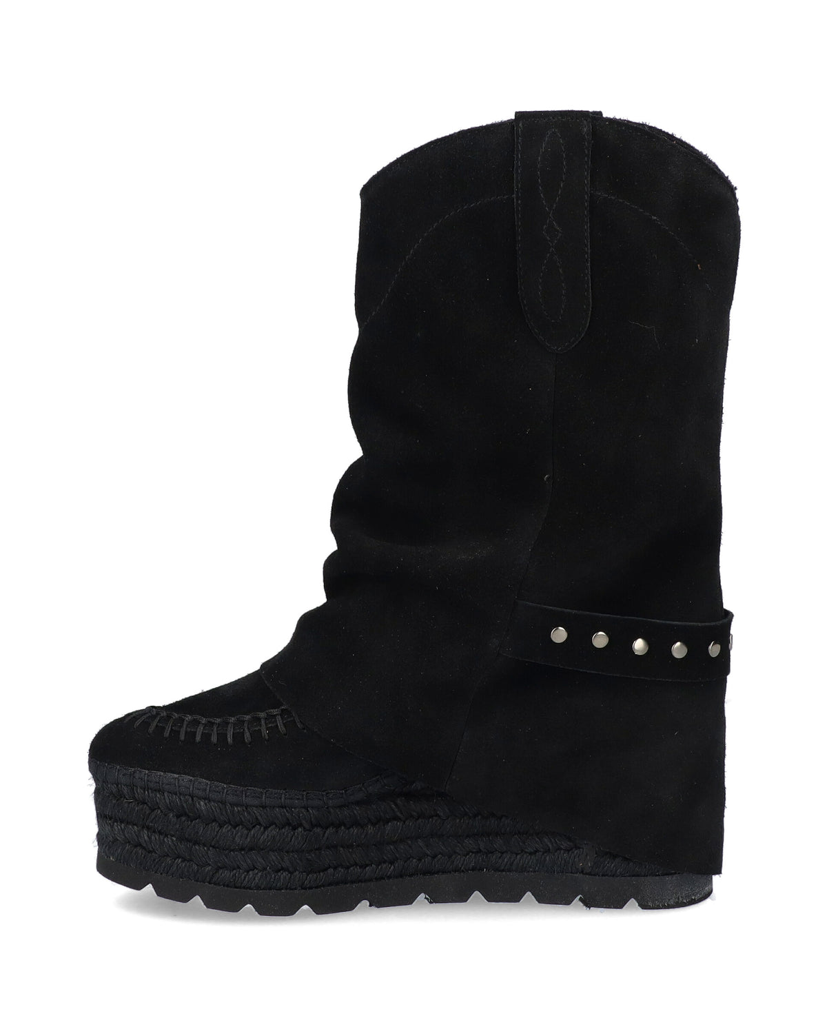 BOTA CUBIERTA SERRAJE NEGRO CRETA