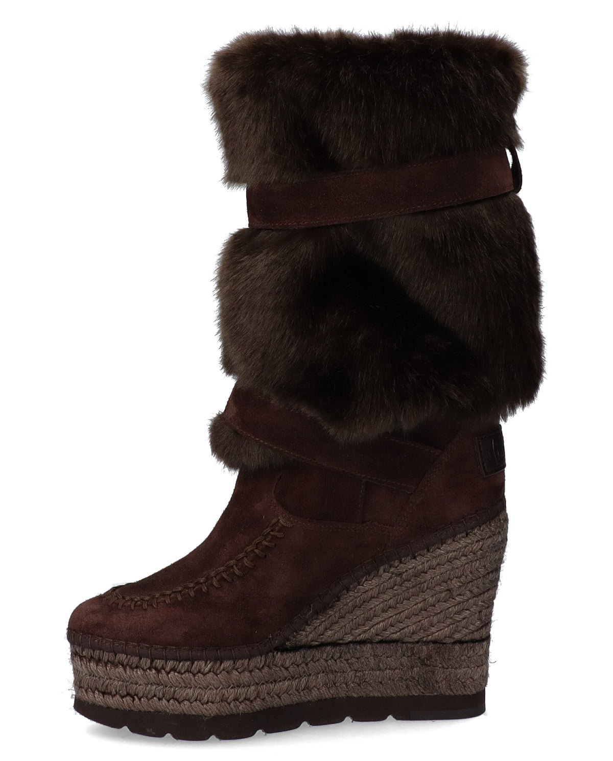 BOTA PELO ADORNO HEBILLA TILO 7 MARRON