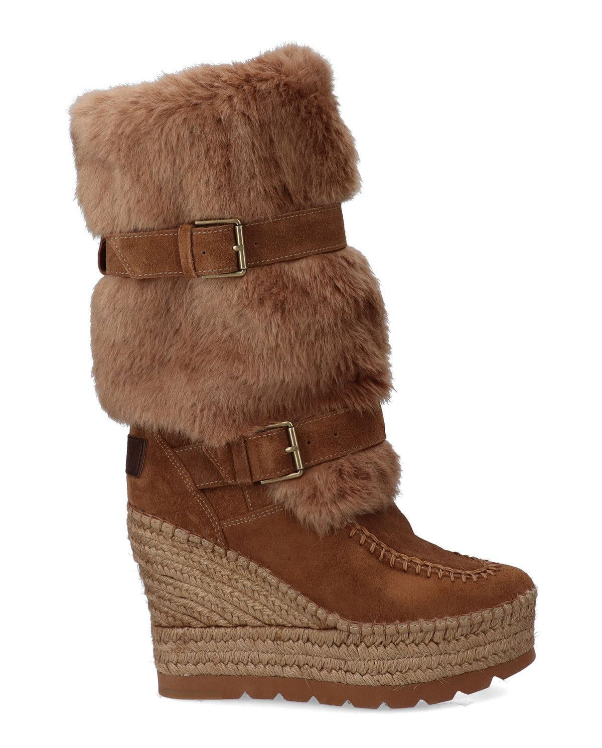 BOTA PELO ADORNO HEBILLA TILO 7 TAUPE