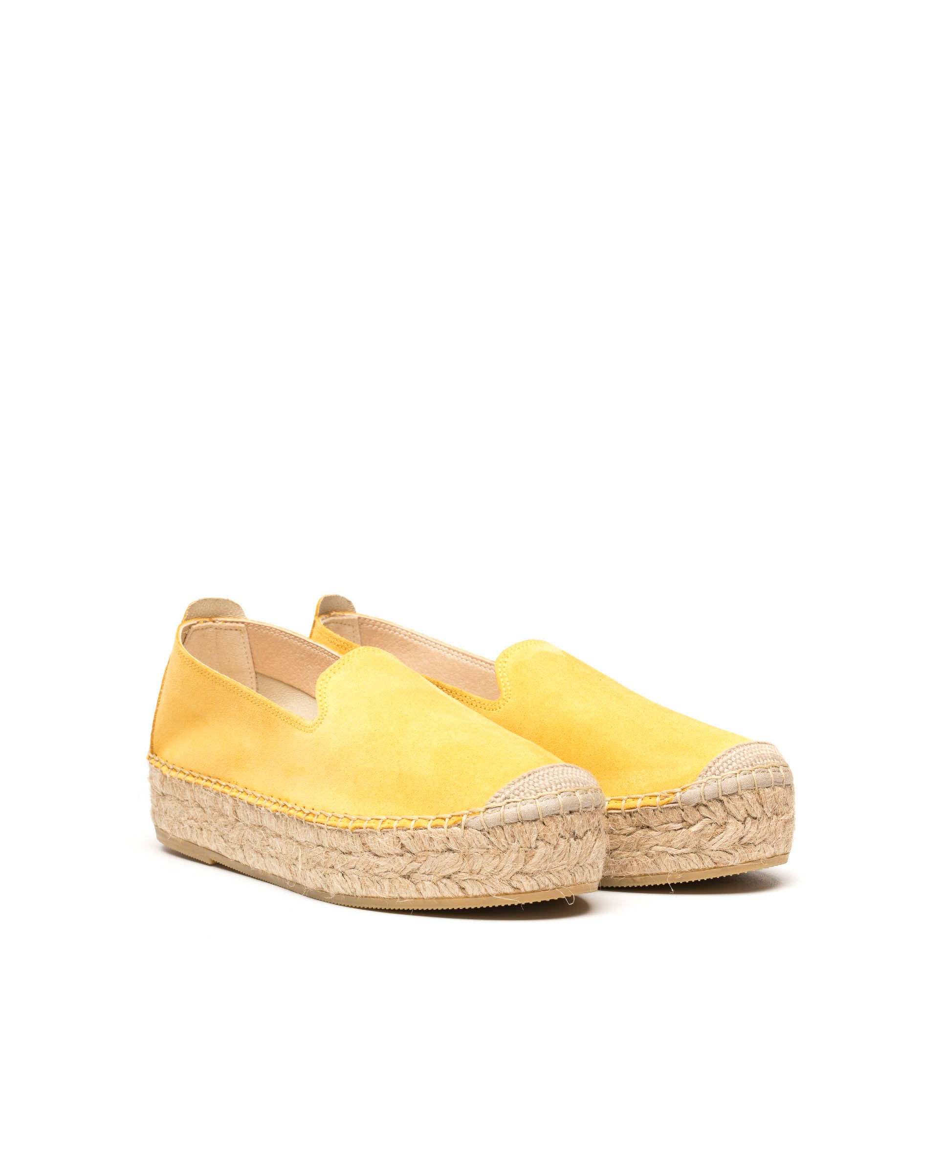 slippers serraje amarillo Merce Doble