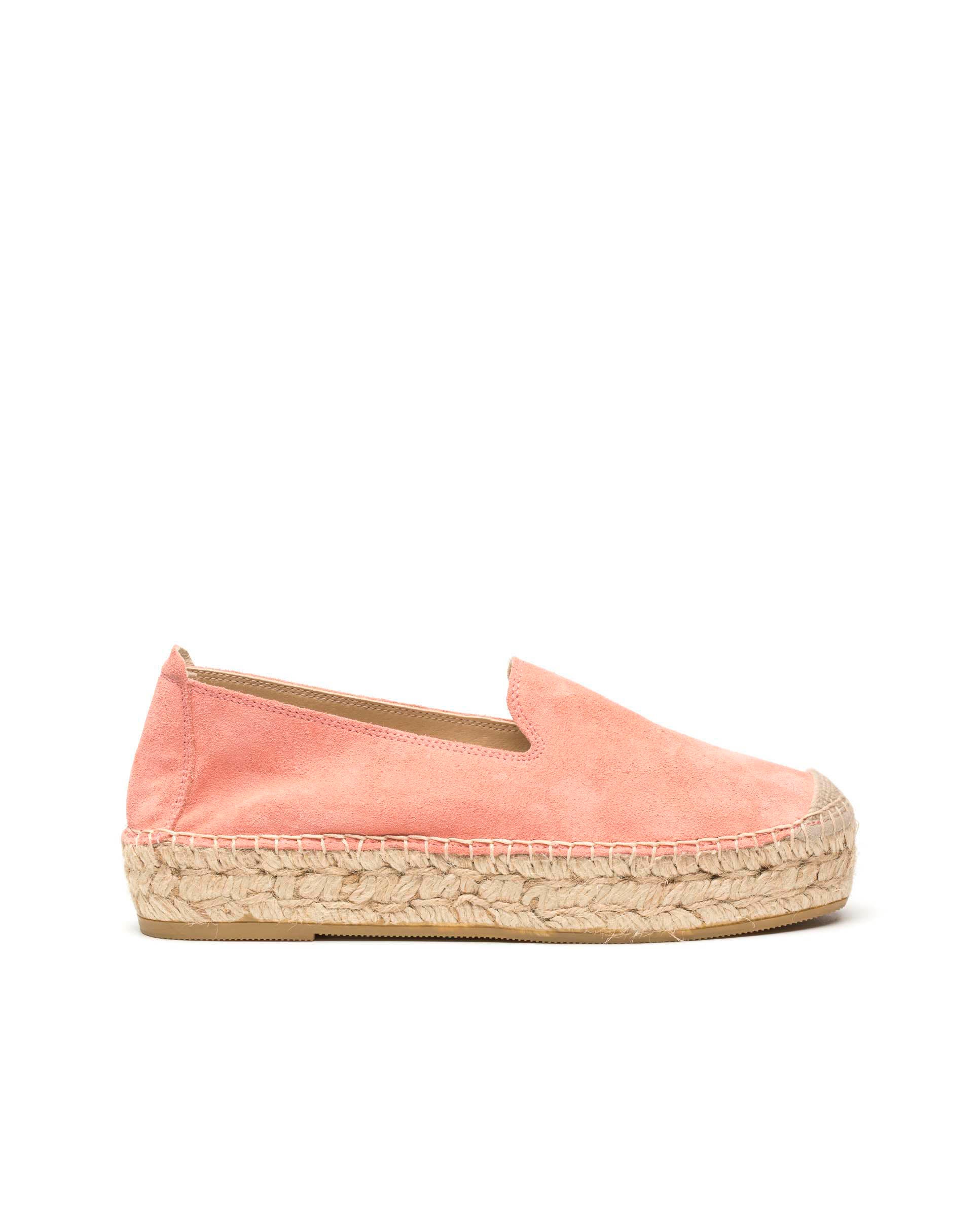 Coral suede slippers Merce Doble