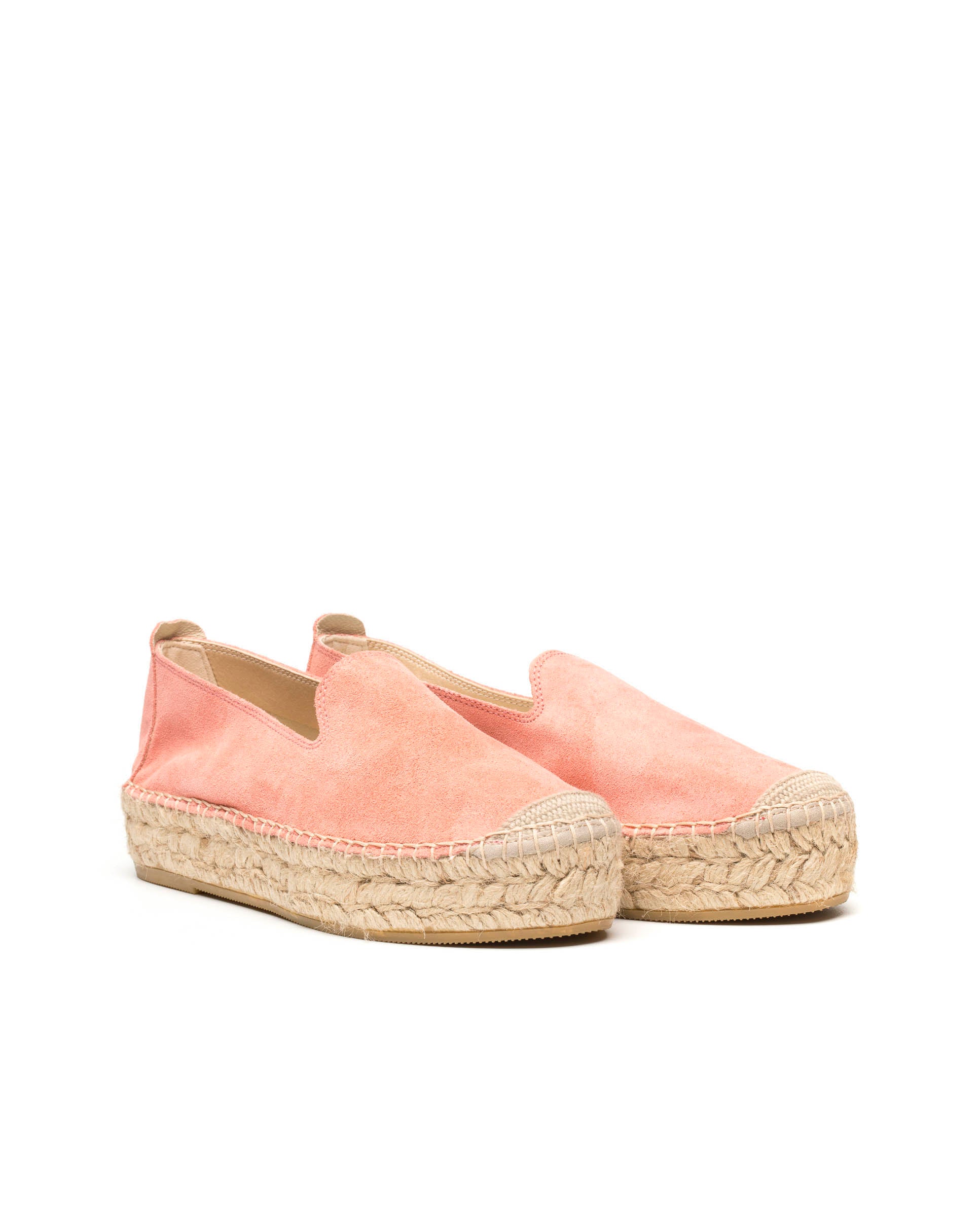 Coral suede slippers Merce Doble