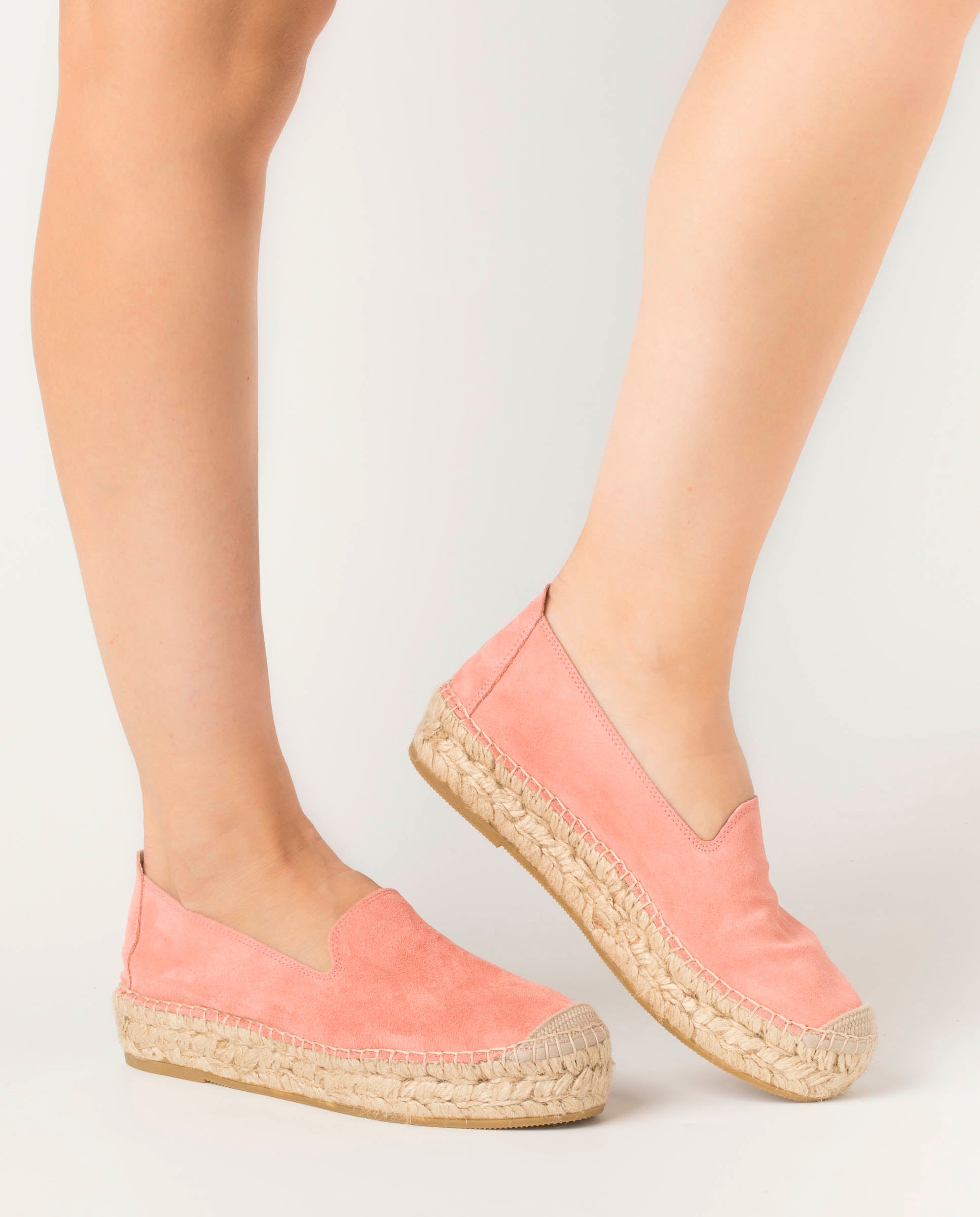 Coral suede slippers Merce Doble