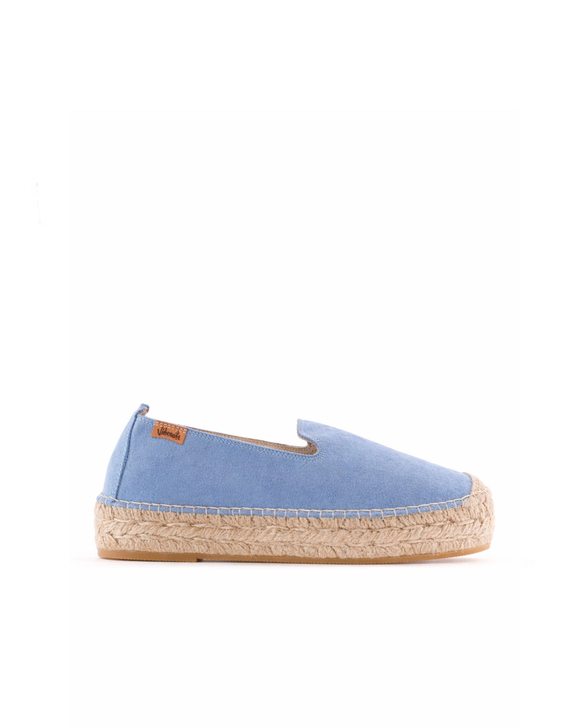 Slipper en serraje jeans Merce Doble