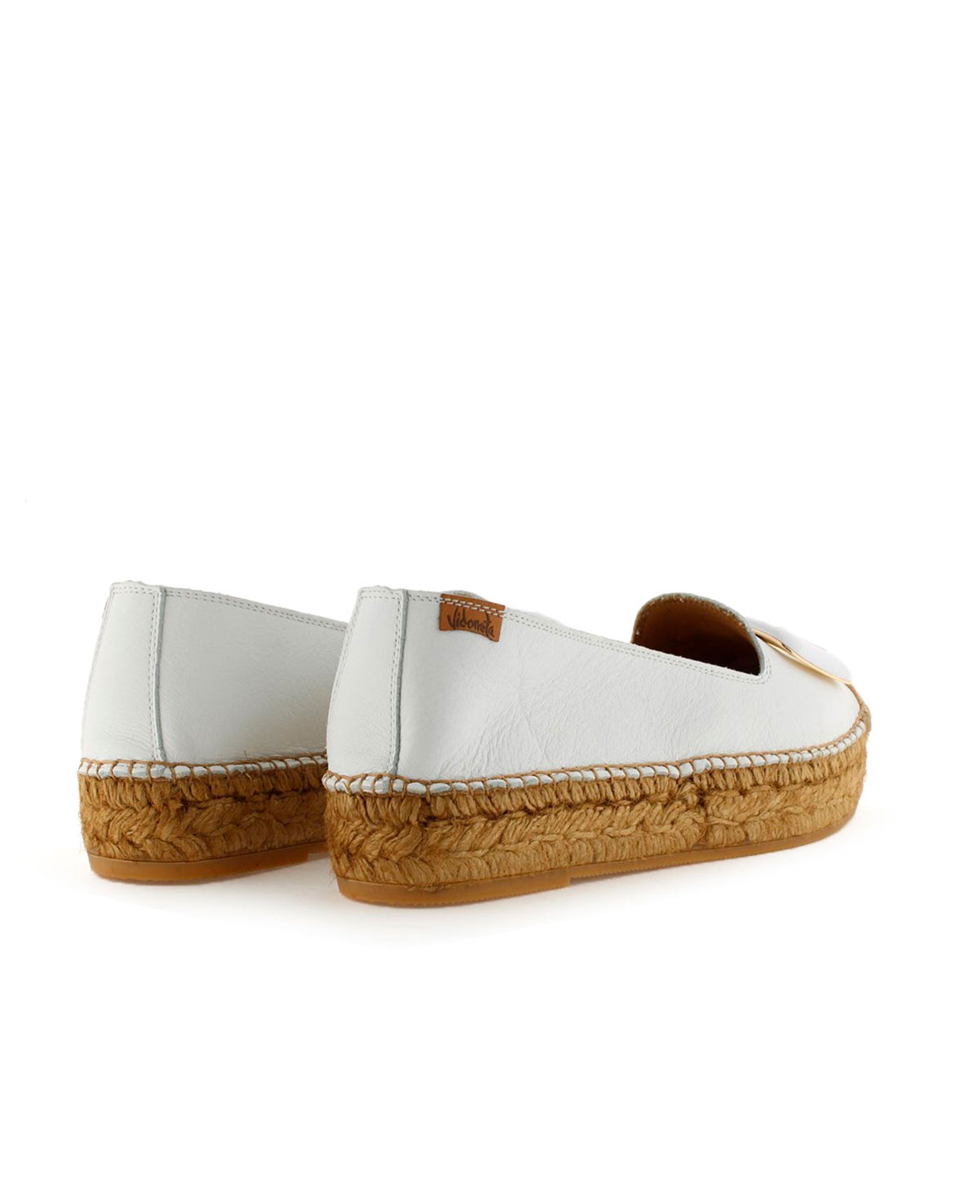 Slipper in white nappa Merce Doble
