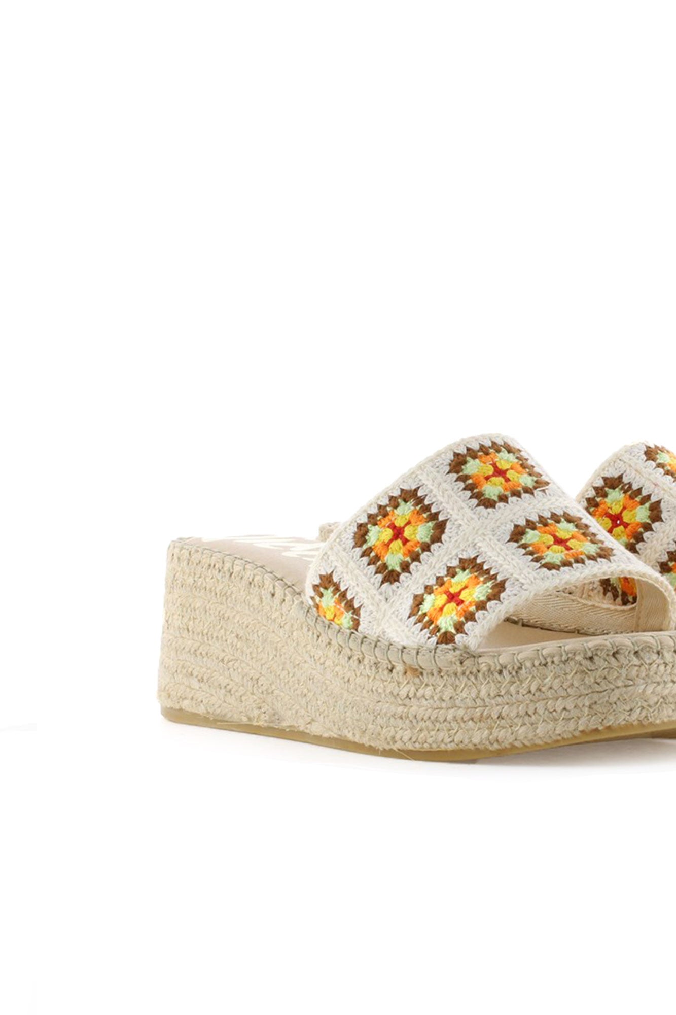 Zueco crochet apricot Vinci