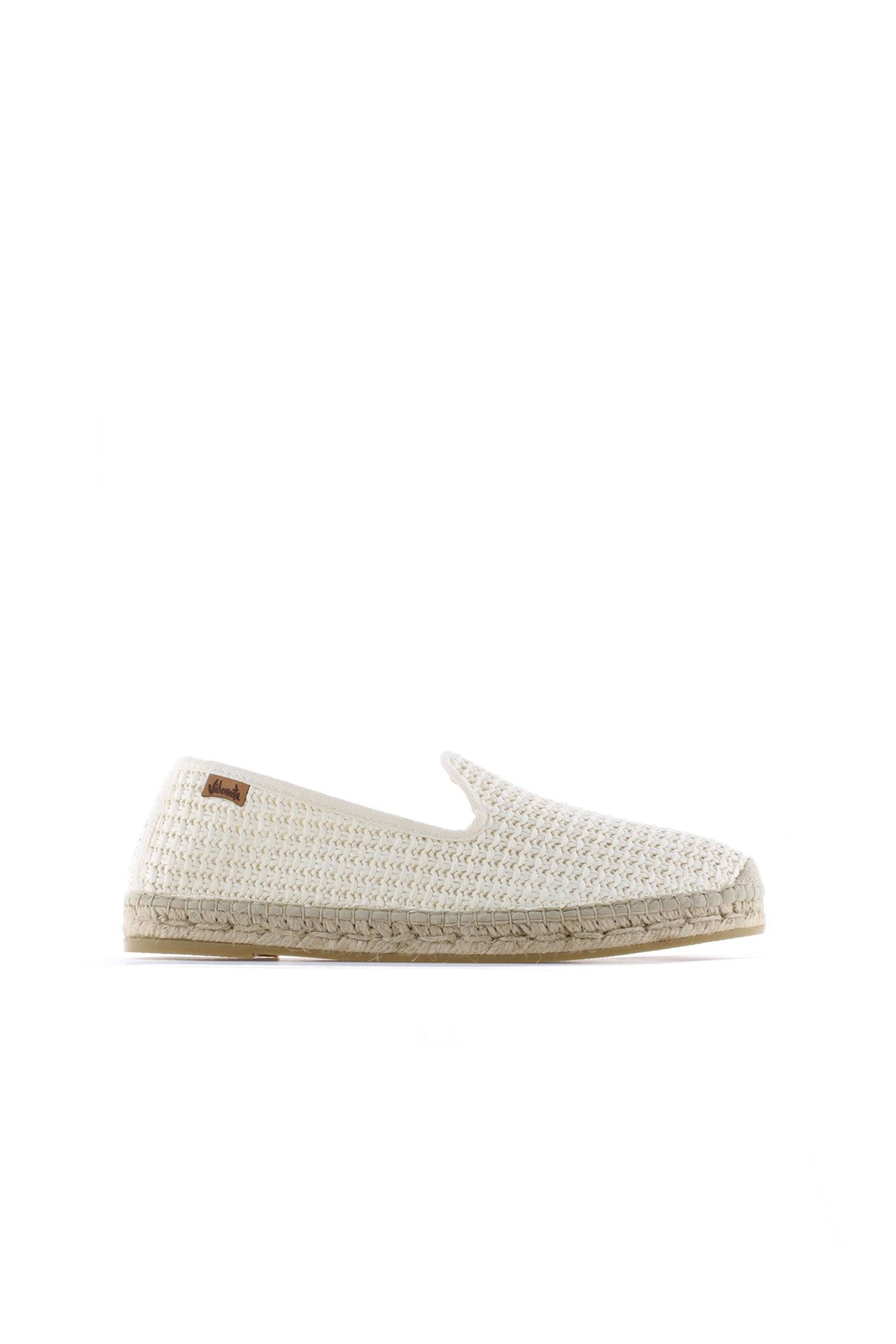 Slipper rafia nudos crudo Borneo