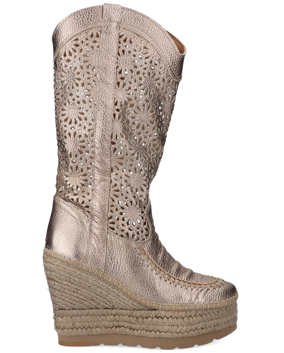 Bota calada en napa metal cuerda Tilo 7