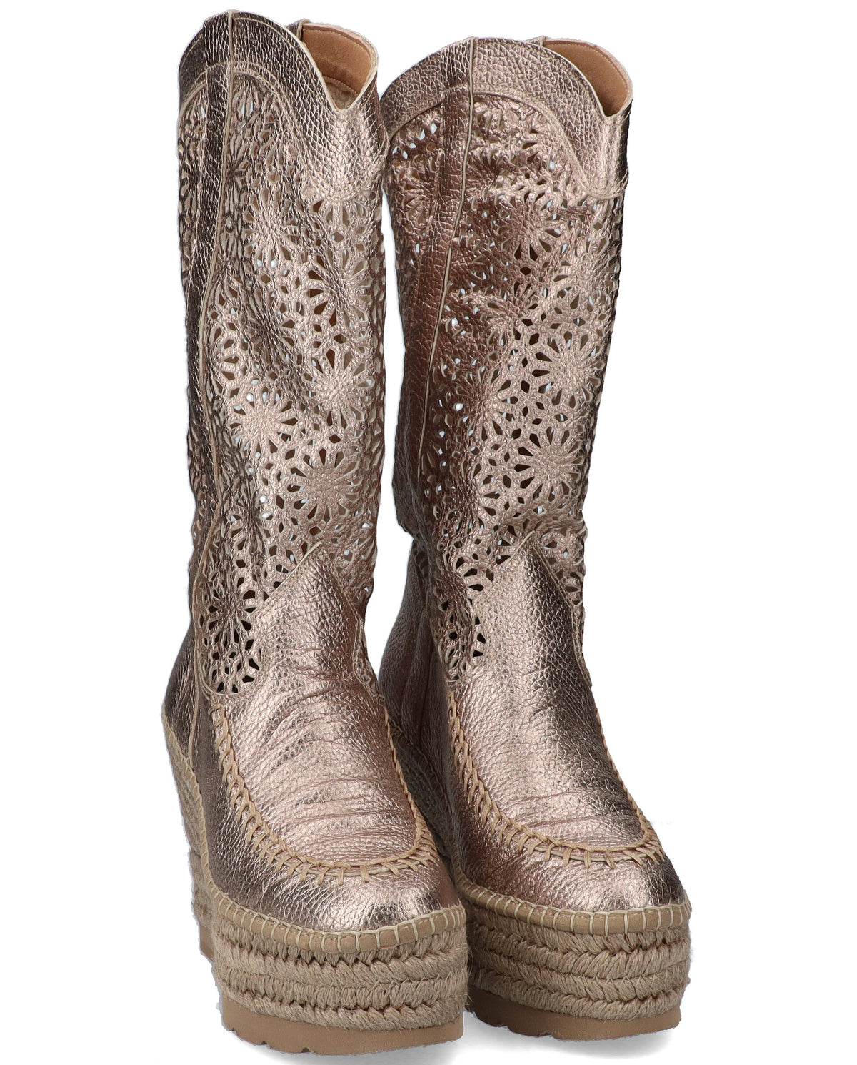 Bota calada en napa metal cuerda Tilo 7