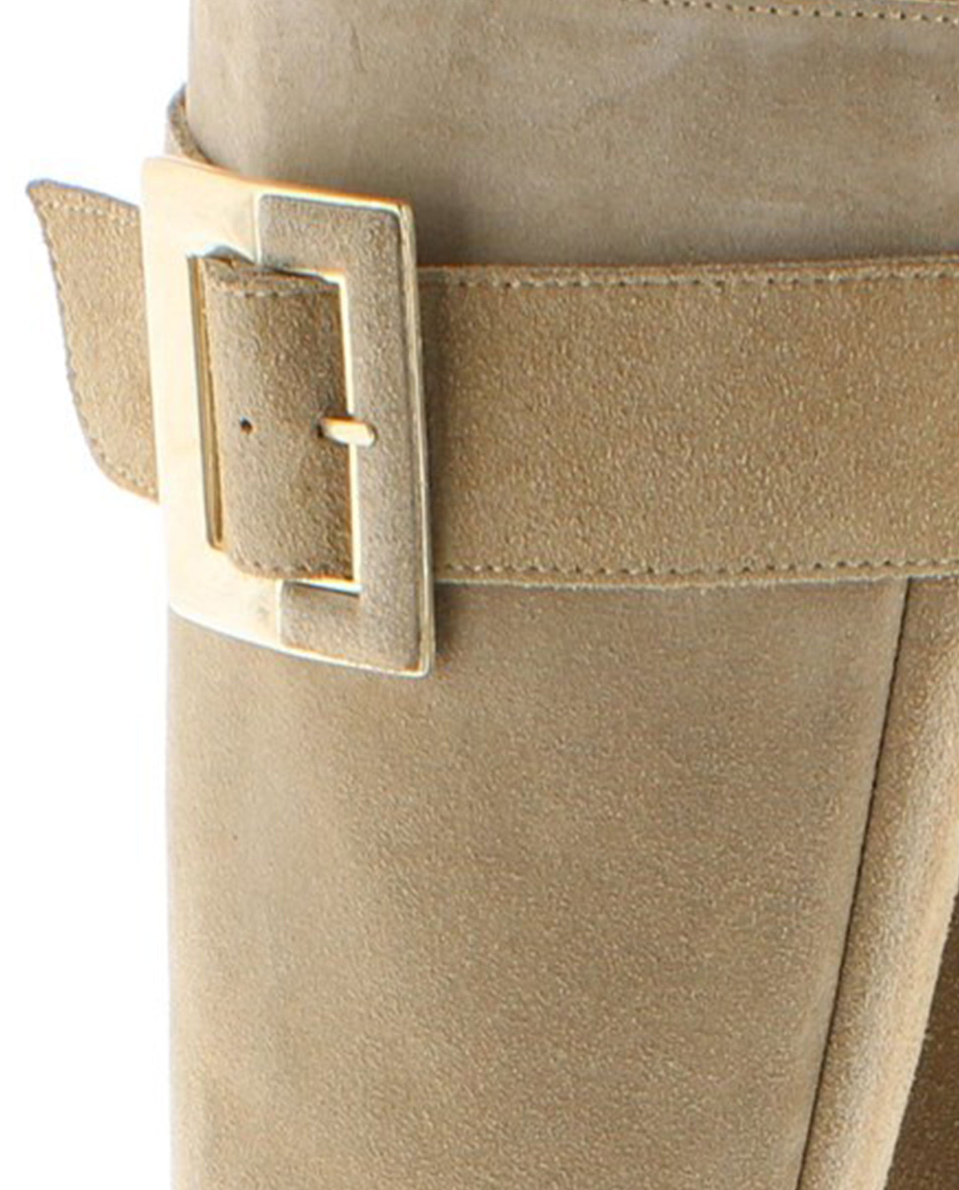 High boot in sand suede Tilo 7