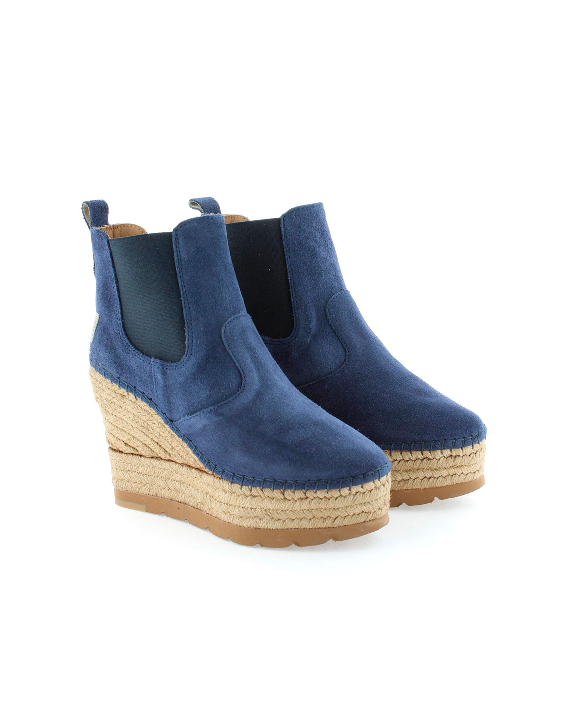 Chelsea boot in marine suede Tilo 7