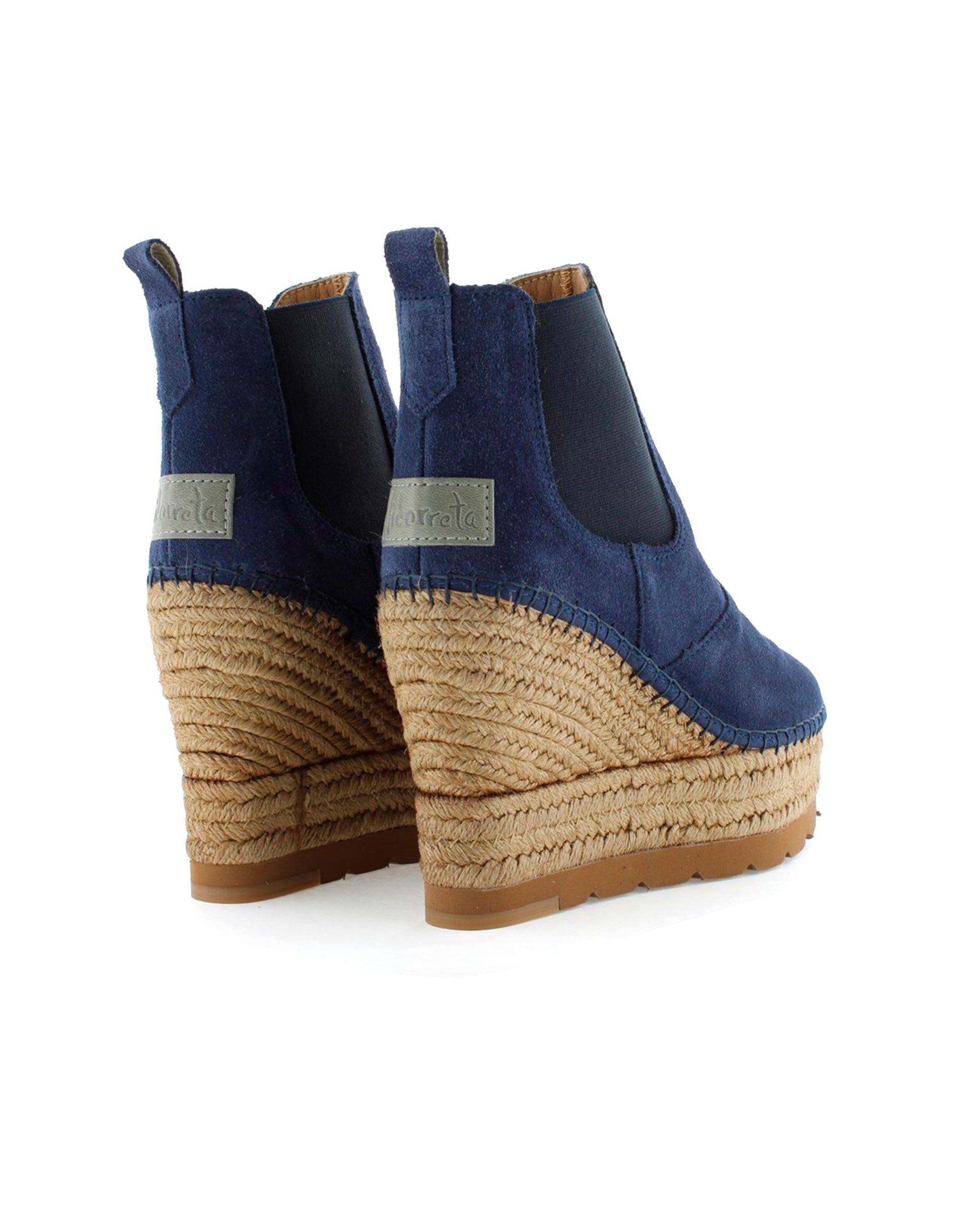 Chelsea boot in marine suede Tilo 7