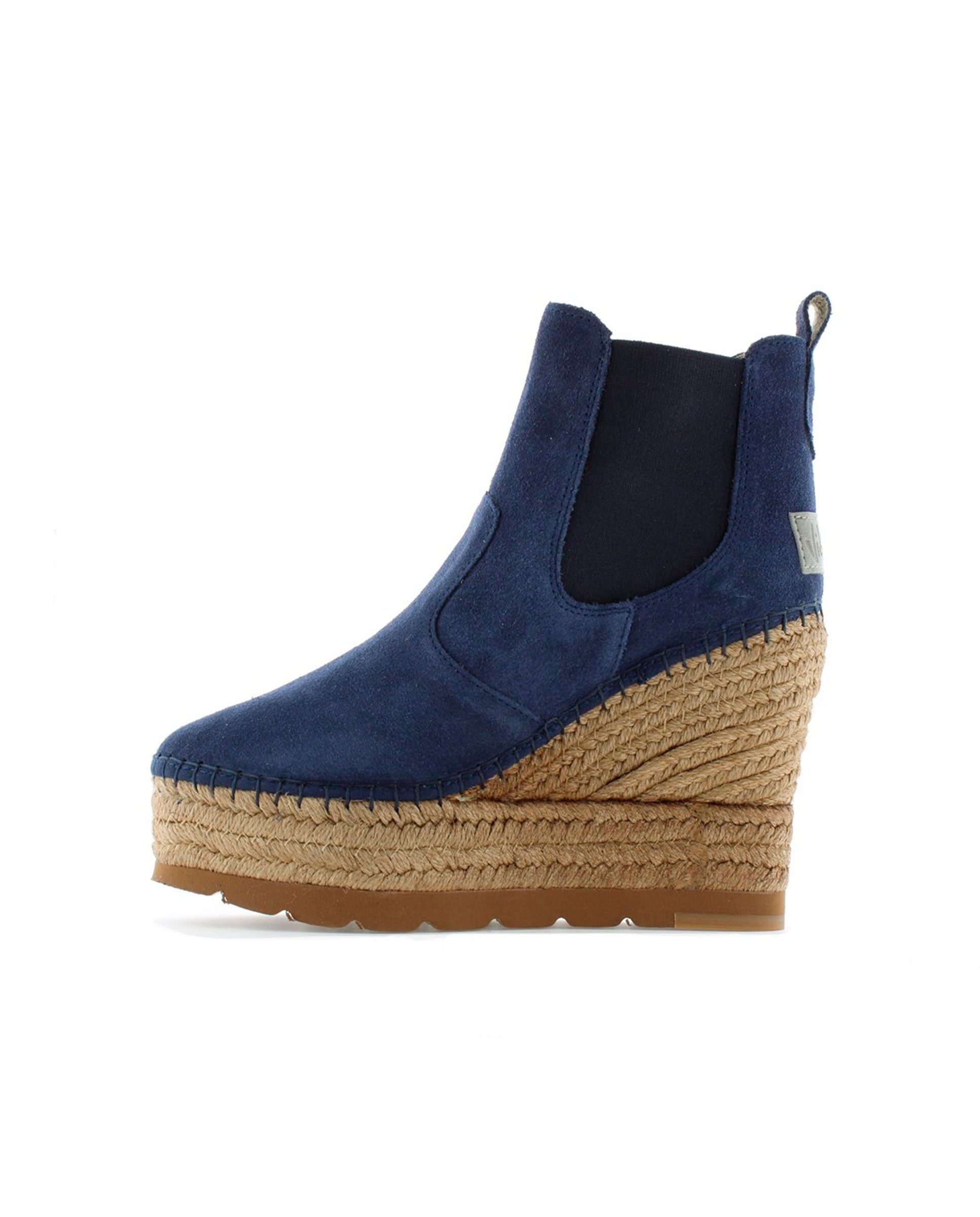 Chelsea boot in marine suede Tilo 7