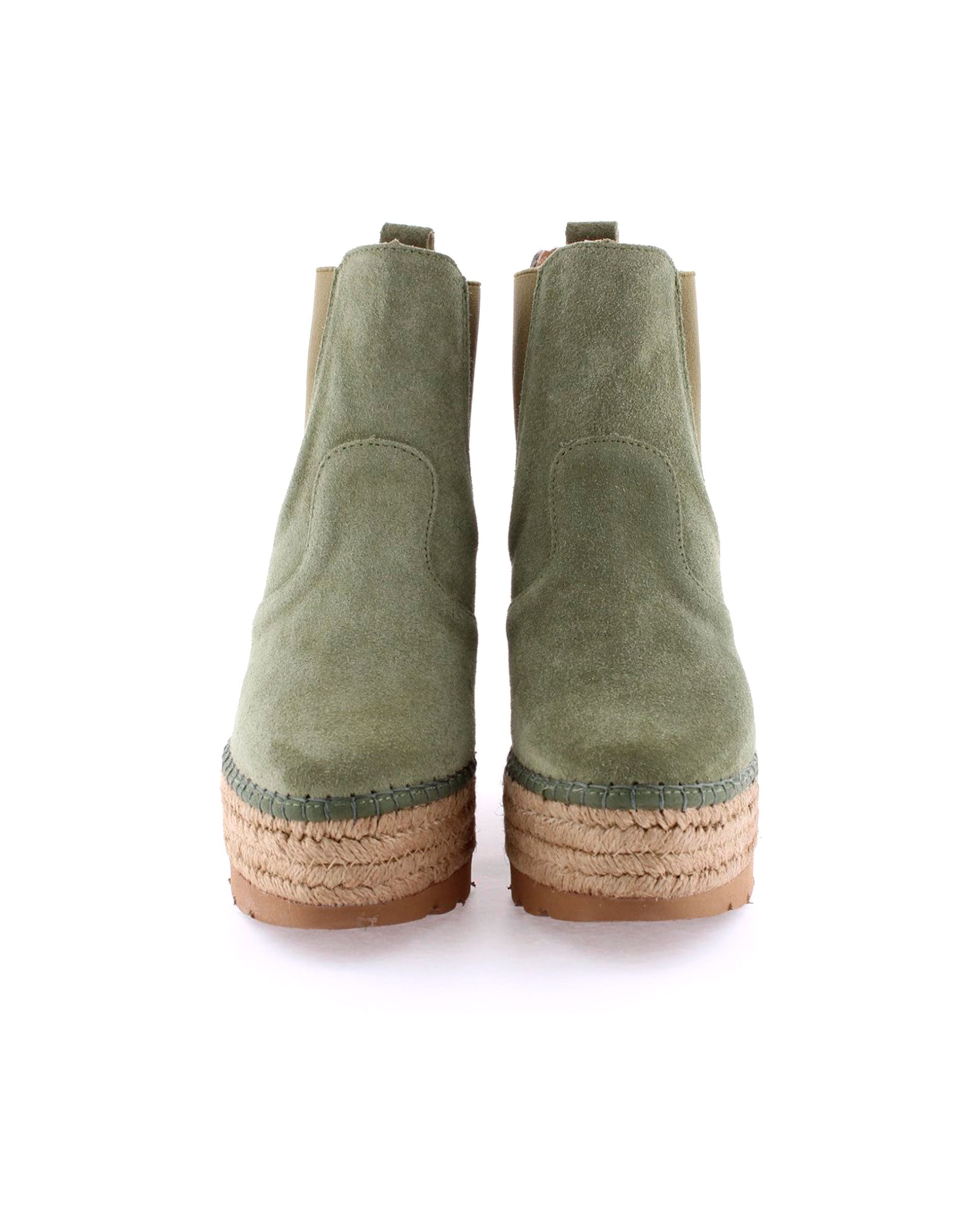Chelsea boot in khaki suede Tilo 7