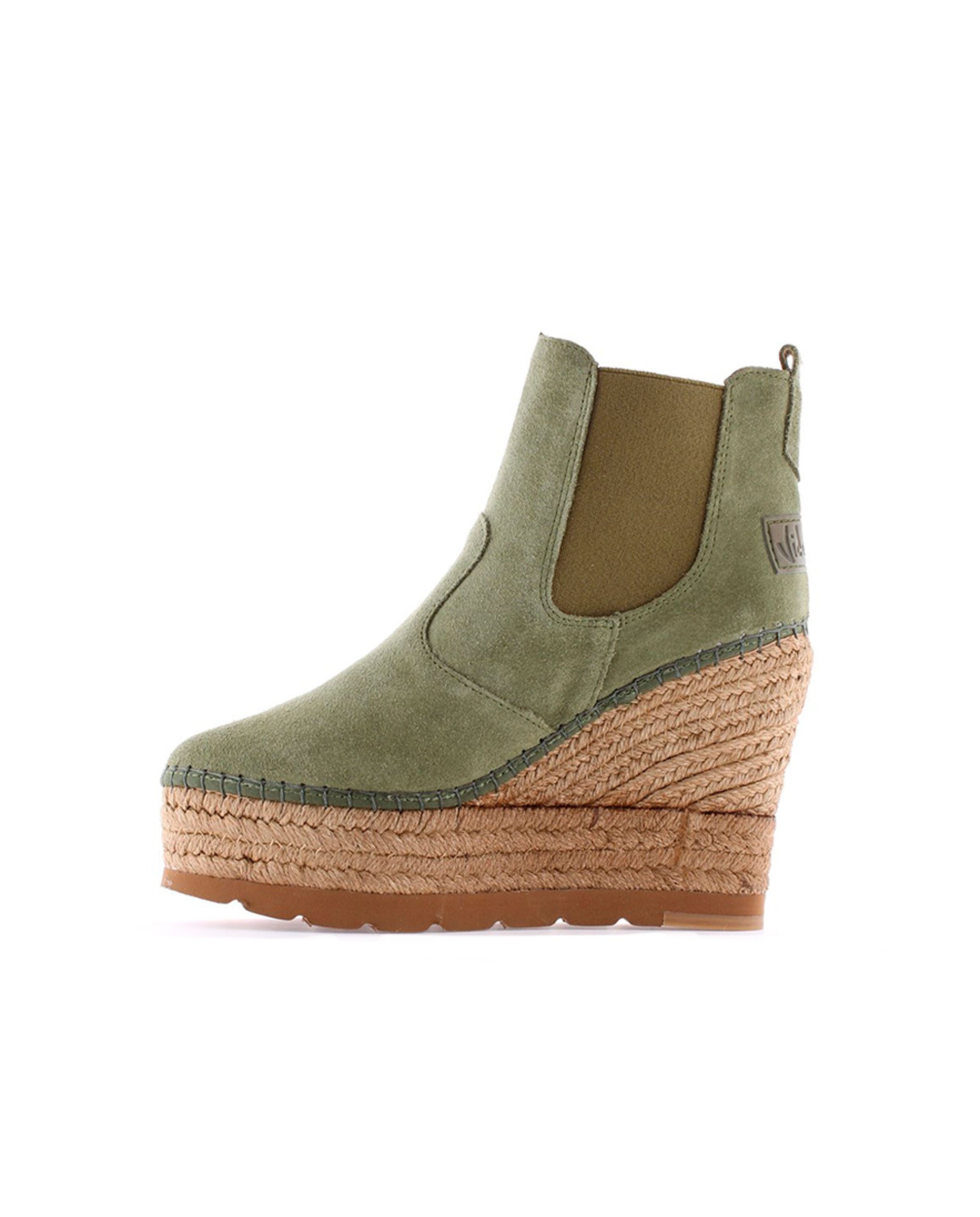 Chelsea boot in khaki suede Tilo 7
