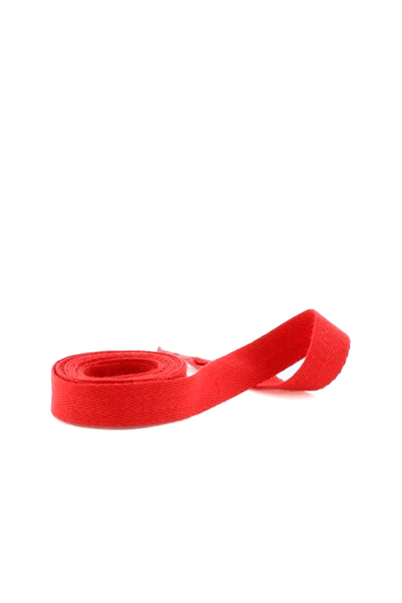 RED HERRINGBONE RIBBON